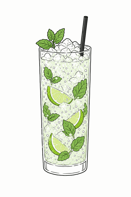 Švestkové mojito