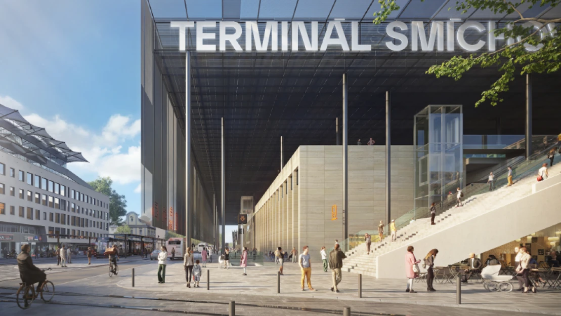 Praha vybrala dodavatele Terminálu Smíchov. Stavba vyjde na 6,2 miliardy korun