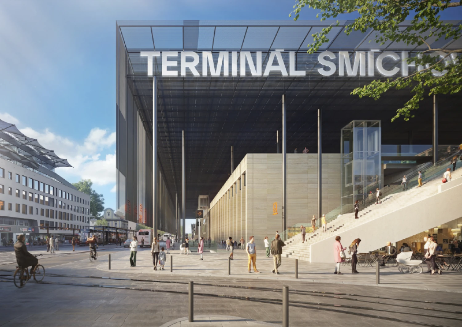 Praha vybrala dodavatele Terminálu Smíchov. Stavba vyjde na 6,2 miliardy korun