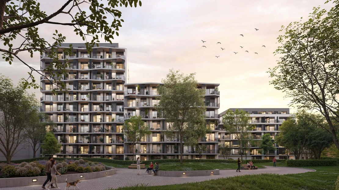 Creditas Real Estate chystá v&nbsp;Brně stovky nových bytů. Projekt nabídne bydlení od pěti milionů korun