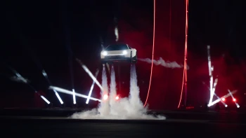 Tesla Roadster létá díky tryskám na vzduch a k silnici je přilepená jako vysavač