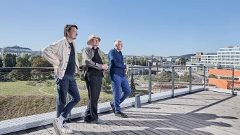 Mistři řemesla. S&nbsp;architekty Chybíkem, Ciglerem a&nbsp;Pleskotem v&nbsp;diskuzi nad Prahou