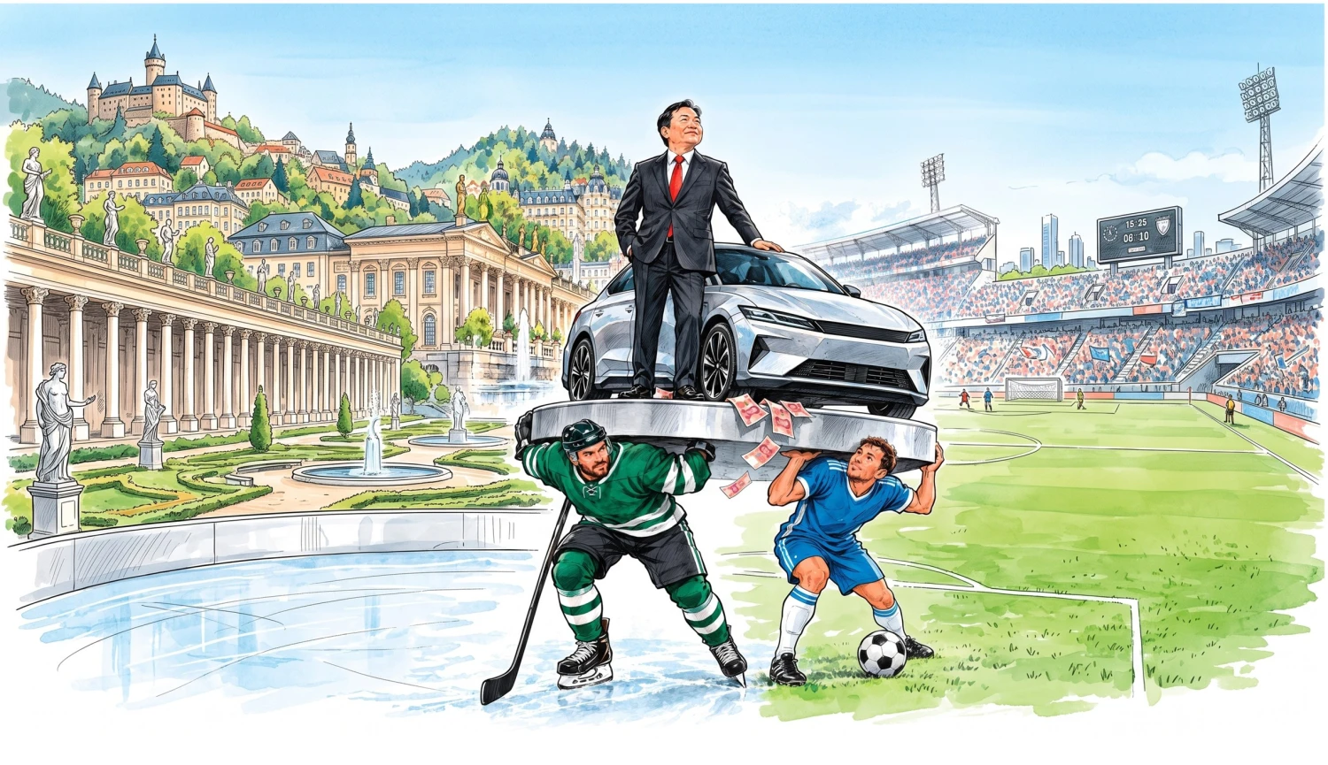 Sport jako čínská vstupenka do Evropy. Jak z&nbsp;toho těží Karlovy Vary? 
